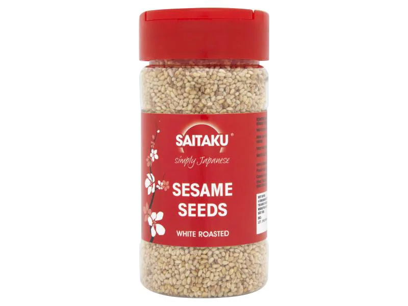 Saitaku Sesame Seeds White Roasted 95 g