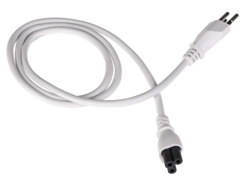 FURBER.power Netzkabel C5-T12 1.8 m Weiss