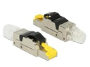 Delock Stecker RJ45 Cat.6A 10Gbps Feldkonfektion, 1 Stück