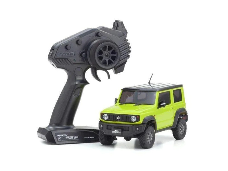 Kyosho Scale Crawler Mini-Z Suzuki Jimny Sierra, Gelb 1:18, ARTR
