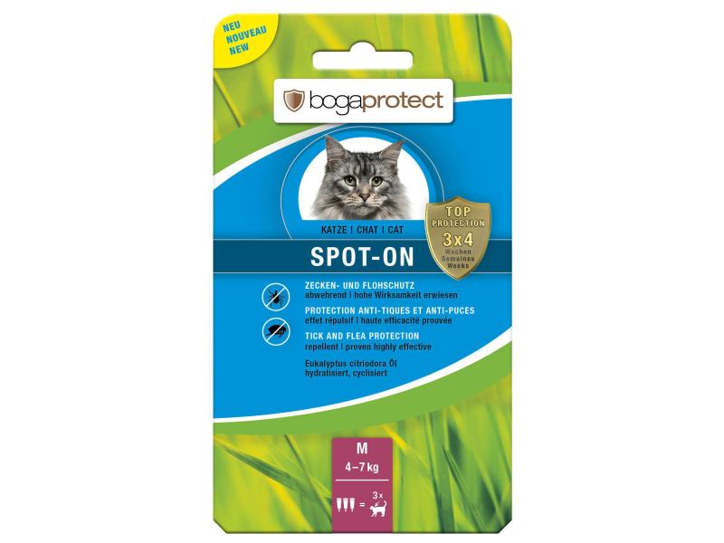 bogar Anti-Parasit-Tropfen bogaprotect Spot-on Katze M
