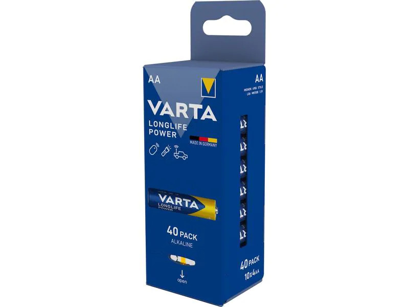 Varta Batterie Longlife Power AA 40 Stück
