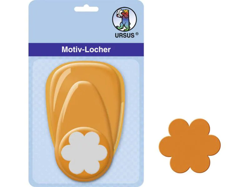 URSUS Motivstanzer Blume mittel, 2.54 cm