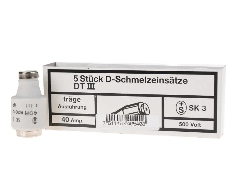 Elektromaterial Sicherungseinsatz DIII 40A