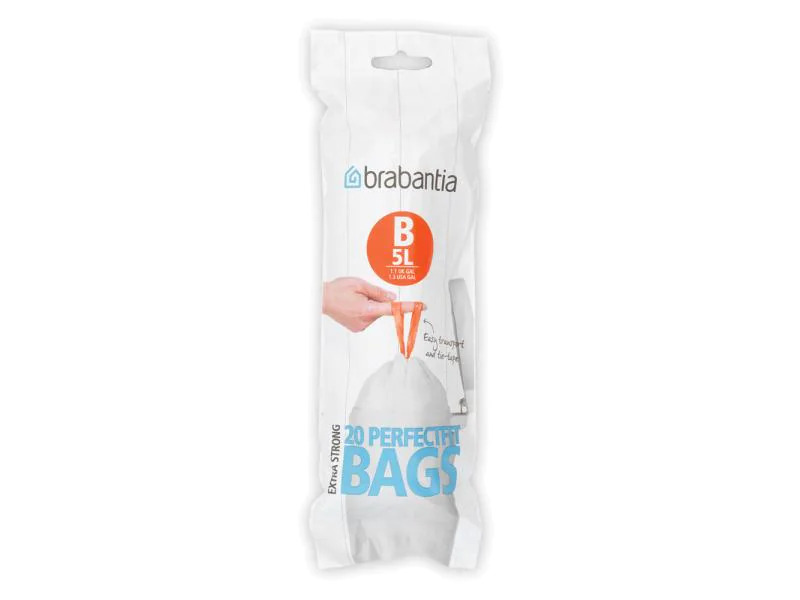 Brabantia Kehrichtsack PerfectFit 5 l, 20 Stück