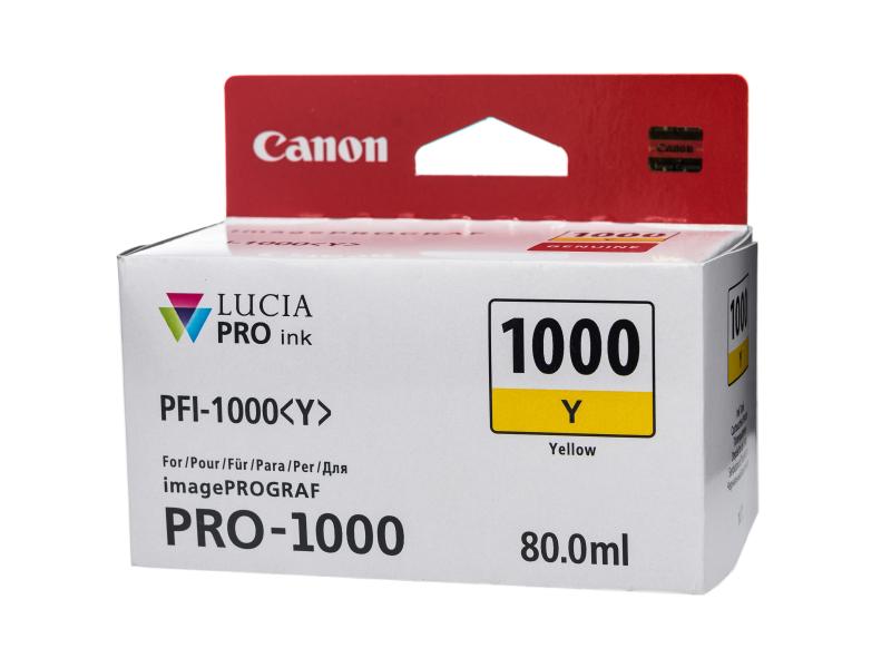 Canon Tinte PFI-1000Y / 0549C001 Yellow
