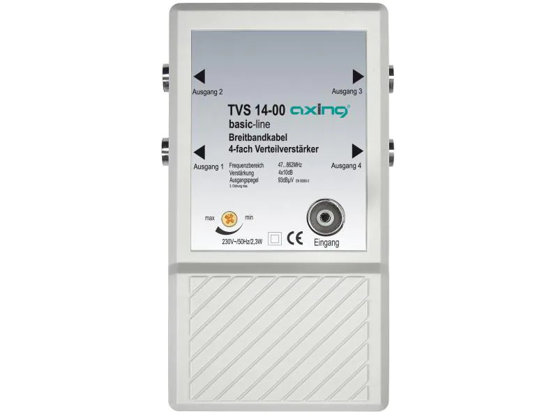 Axing CATV-Verteilverstärker TVS 14-00 4-fach