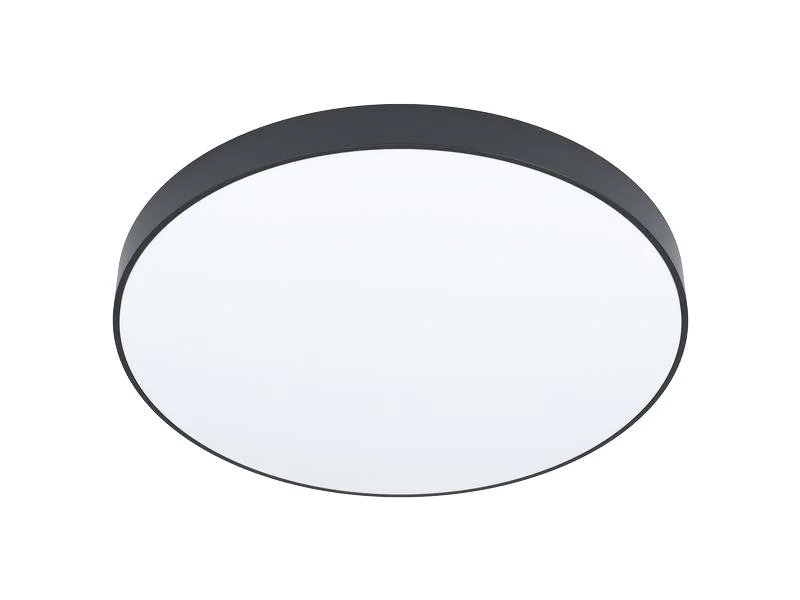 EGLO Leuchten Deckenleuchte ZUBIETA-A 1x 24 W, Schwarz/Weiss