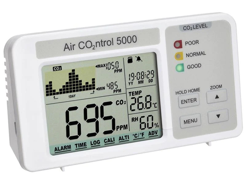 TFA Dostmann CO2 Luftgütemonitor Airco2ntrol 5000 Weiss