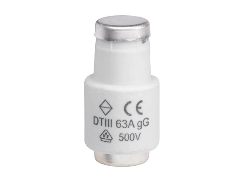 Hager Schmelzsicherung DIII T E33 63A 500 V gG mit Melder 5 Stück