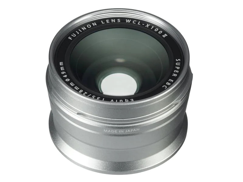 Fujifilm Objektiv-Konverter WCL-X100 II Silber