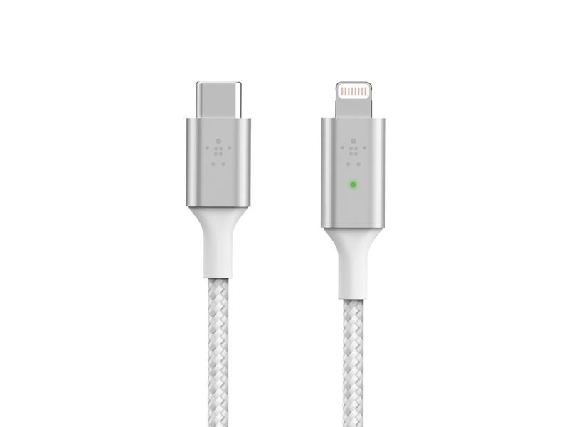 Belkin USB-Ladekabel Boost Charge LED USB C - Lightning 1.2 m