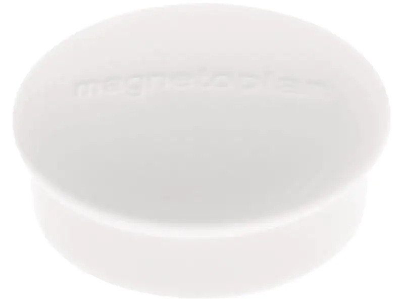 Magnetoplan Haftmagnet Discofix Ø 1.9 cm Weiss, 10 Stück