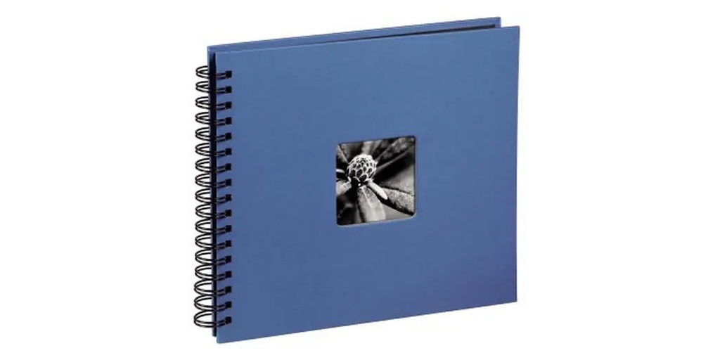 Hama Fotoalbum Fine Art 28 x 24 cm Hellblau, 50 schwarze Seiten