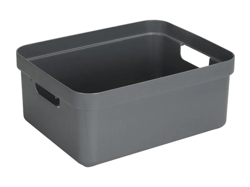 Sigma Home Aufbewahrungsbox 24 l Anthrazit