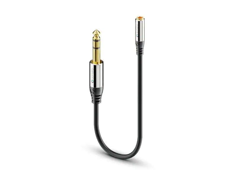 sonero Audio-Kabel 6.3 mm Klinke - 3.5 mm Klinke 0.25 m