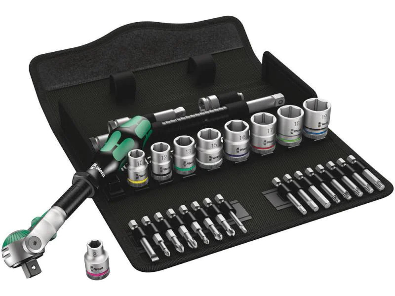 Wera Ratsche 8100 SB 6 Zyklop Speed 3/8