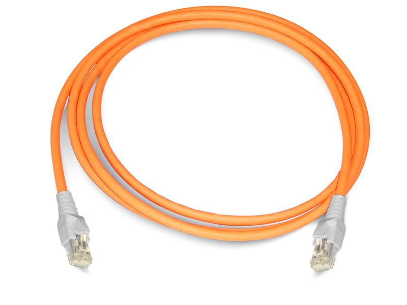 Dätwyler IT Infra Patchkabel  Cat 6A, S/FTP, 40 m, Orange