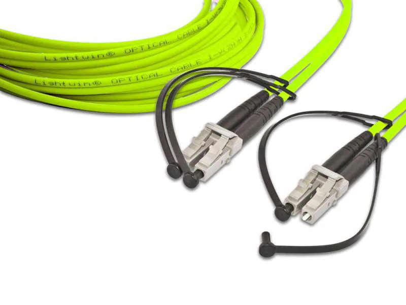 Lightwin LWL-Patchkabel LC-LC, Multimode, OM5, 50cm