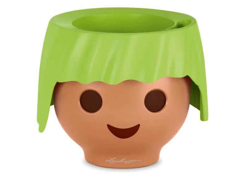 Lechuza Pflanzentopf OJO Apfelgrün