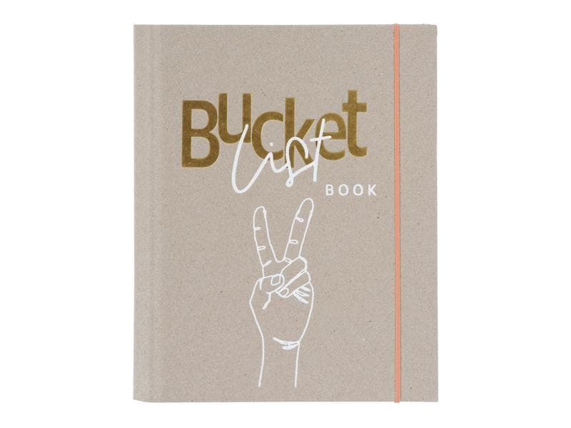 Goldbuch Ringbuch Bucket List Braun