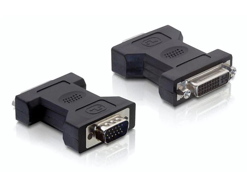 Delock Adapter m-f VGA - DVI-I