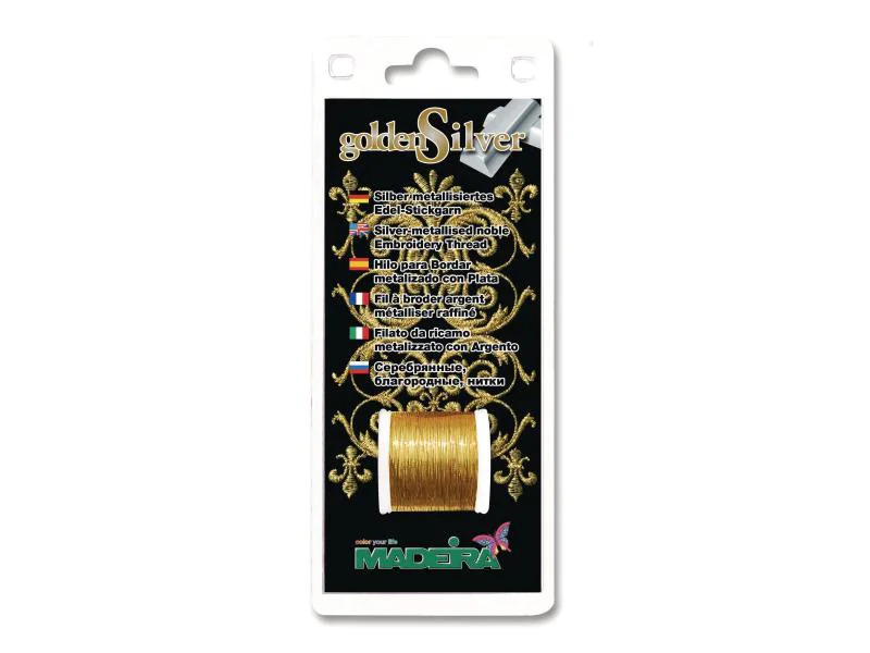 Madeira Spezialgarn GoldenSilver  Gold