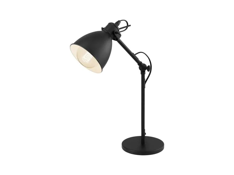 EGLO Leuchten PRIDDY 1x E27 Schwarz