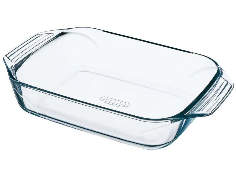 Pyrex Auflaufform 39 x 25 cm Eckig, Transparent