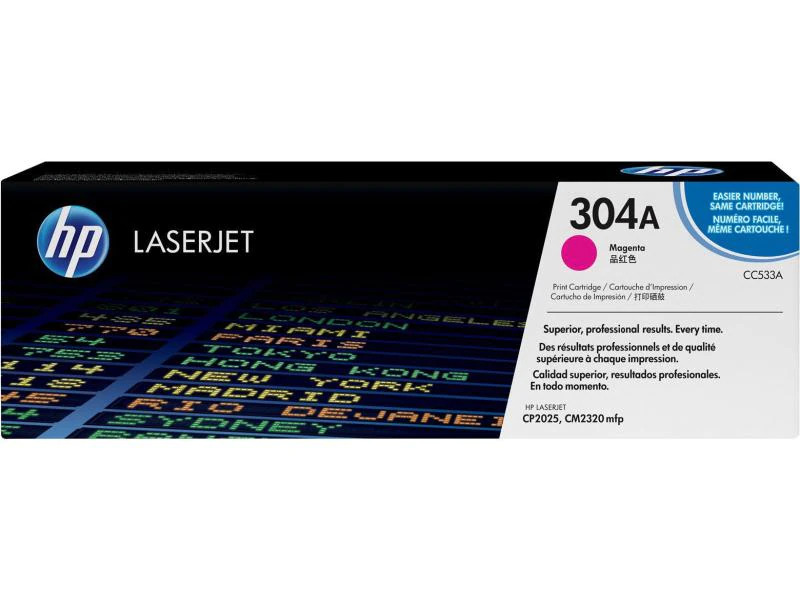 HP Toner Nr. 304A (CC533A) Magenta