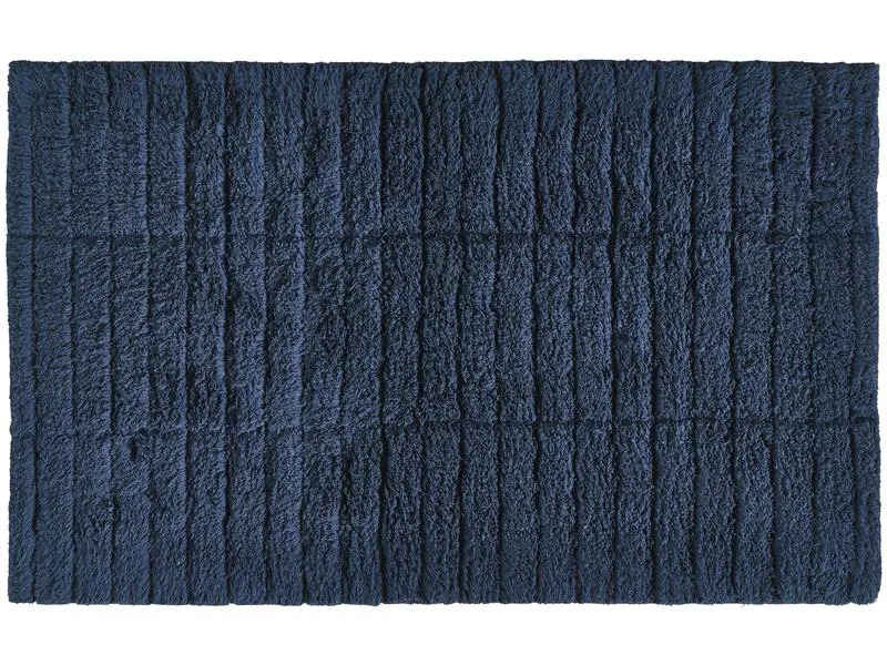 Zone Denmark Badteppich Tiles 50 x 80 cm, Dark Blue