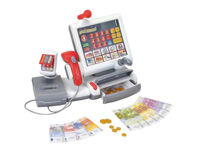 Klein-Toys Kaufladen Kassenstation mit Folientastatur