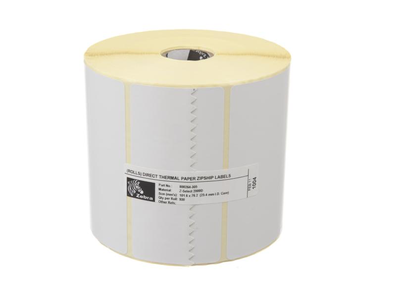 Zebra Technologies Etikettenrolle Thermo Direct 102 x 76 mm