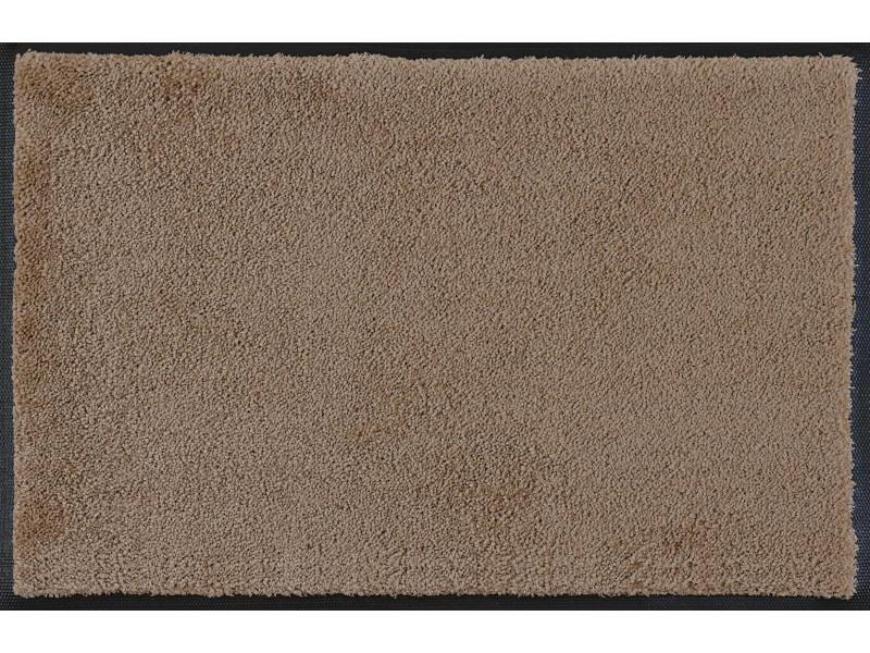 wash+dry Fussmatte Beige, 75 x 120 cm