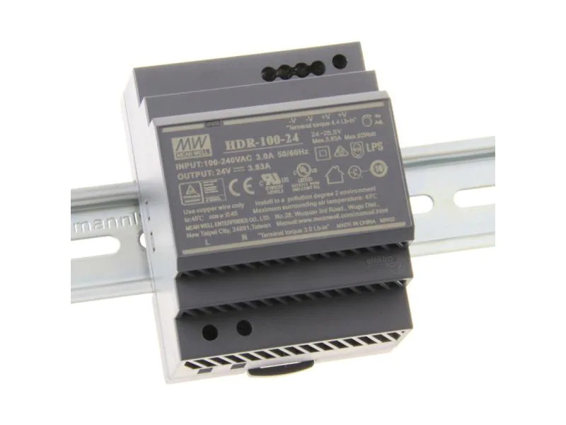 MeanWell DIN-Schienennetzgerät  92 W, 24 V