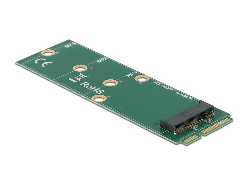 Delock Adapter mSATA – M.2 Key-B SATA SSD