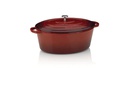Kela Bräter Calido oval 36 cm, Rot