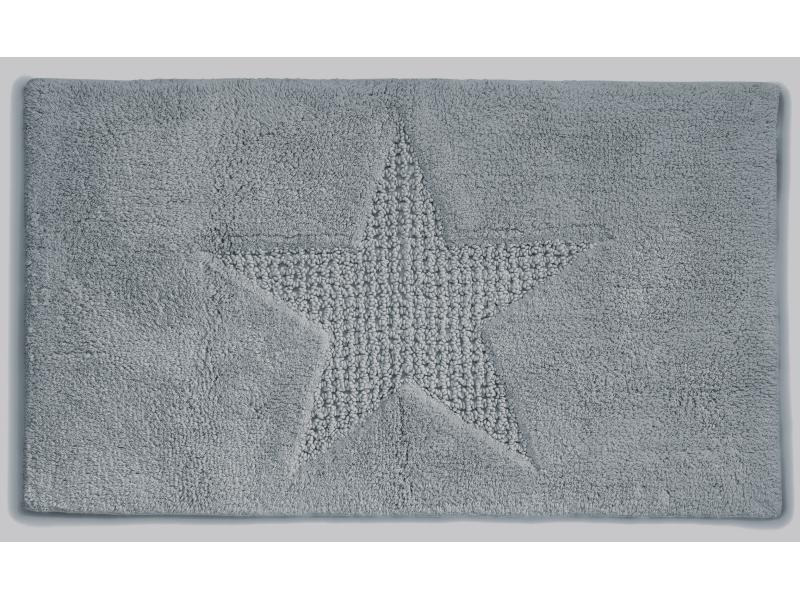 Kela Badteppich Lindano 55 x 65 cm, Grau