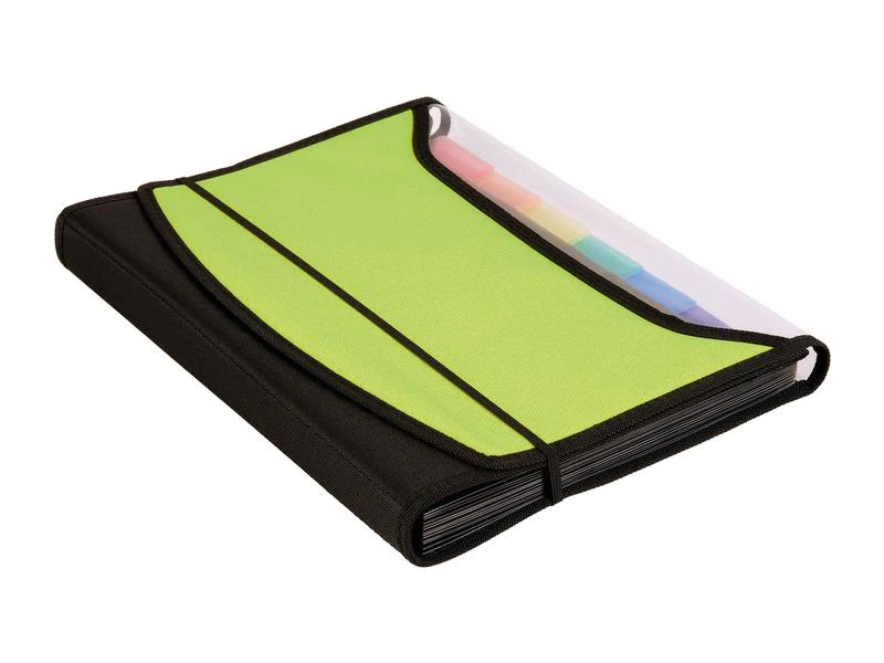 dufco Fächermappe A4 Soft Touch 13 Fächer, Hellgrün