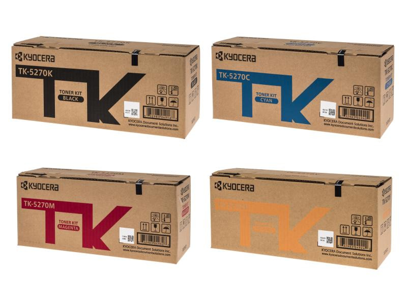 Kyocera Tonerset TK-5270 Black/Cyan/Magenta/Yellow