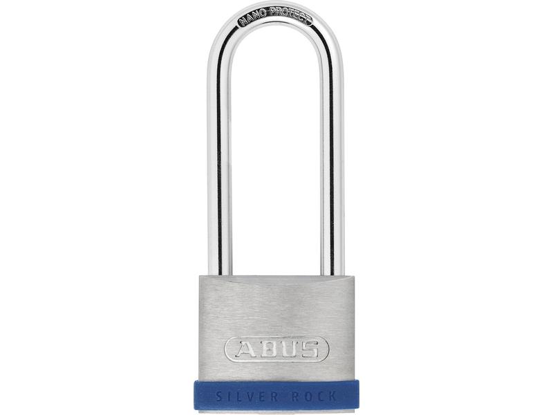 Abus Vorhängeschloss Silver Rock  5/50HB80 Silber Zink