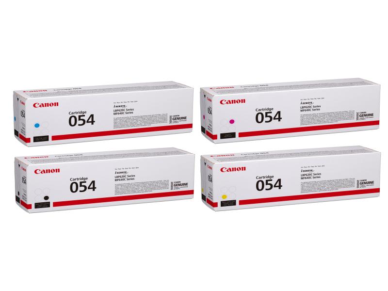 Canon Toner 054 Black/Cyan/Magenta/Yellow