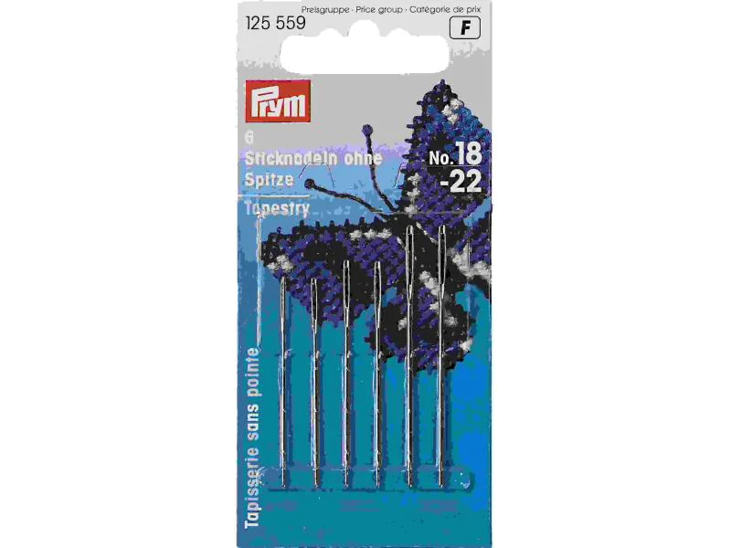 Prym Sticknadel Nr. 18-22, 6 Stück
