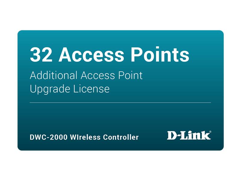 D-Link Lizenz DWC-2000-AP32-LIC  32 AP-Lizenzen