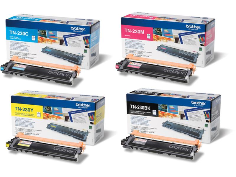 Brother Tonerset TN-230  Black/Cyan/Magenta/Yellow