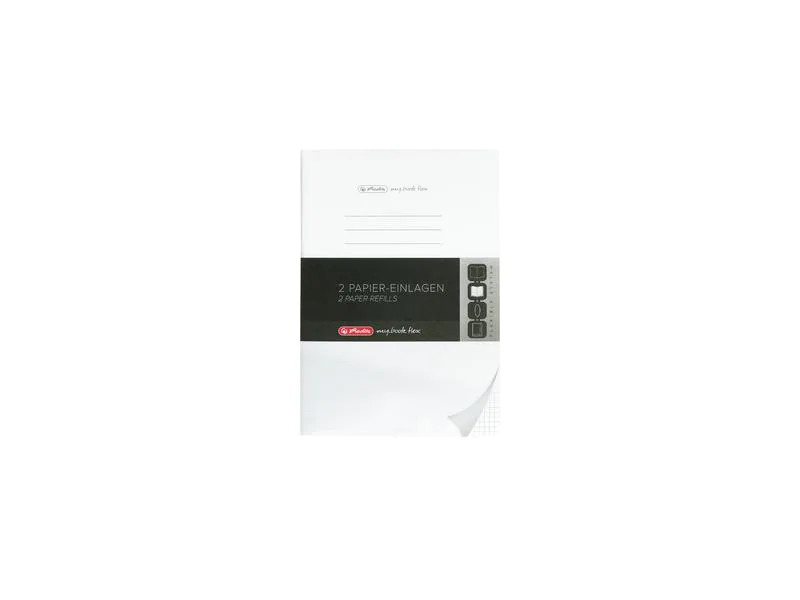Herlitz Notizblock A5, Kariert, 2x40 Blatt