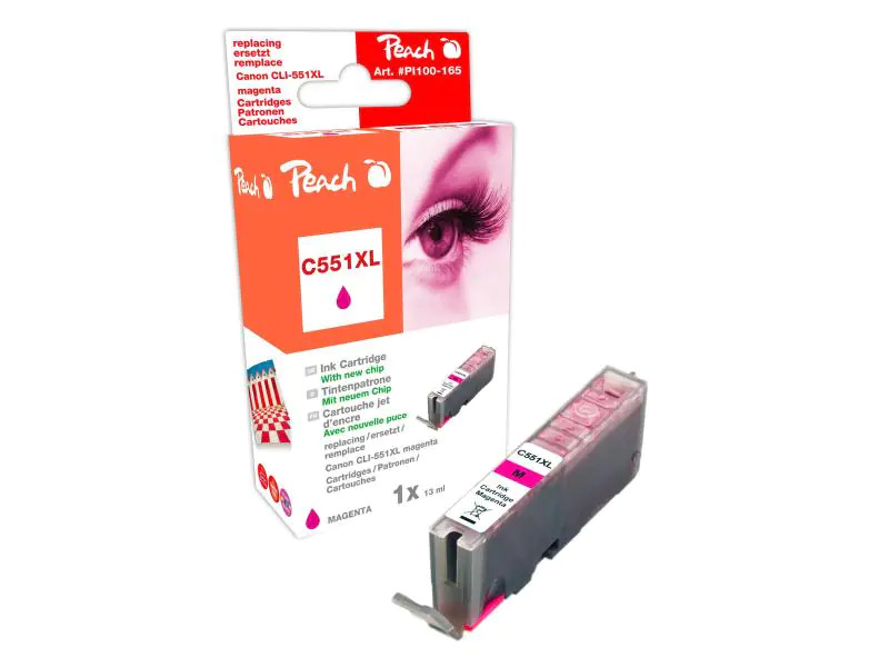 Peach Tinte Canon CLI-551M Magenta