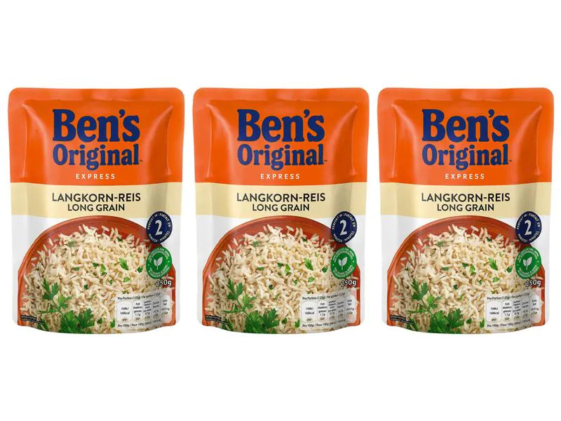Ben's Original Expressreis Langkorn 3 x 220 g