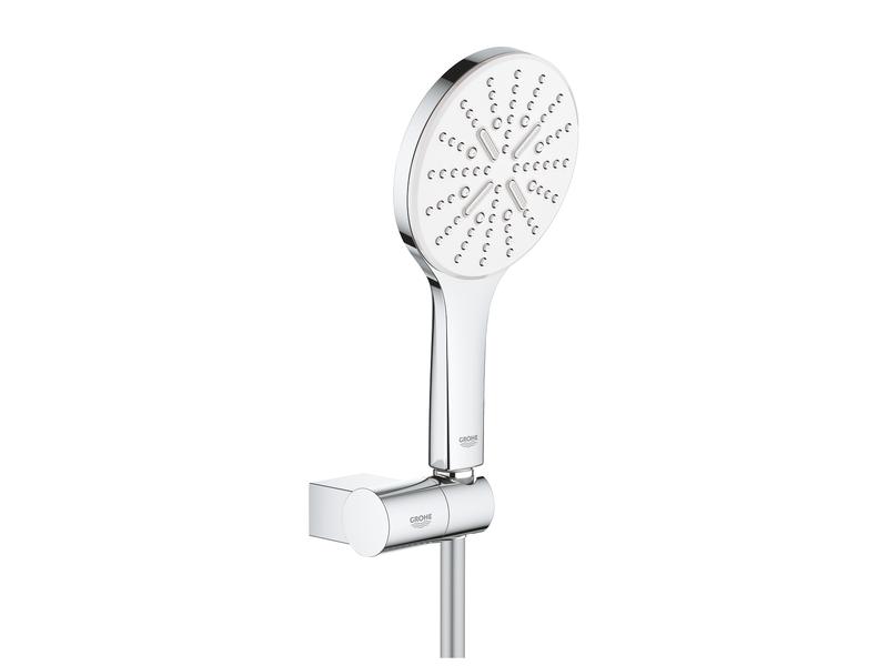 GROHE Duschbrausen-Set Rainshower Smartactive 130 Moon White