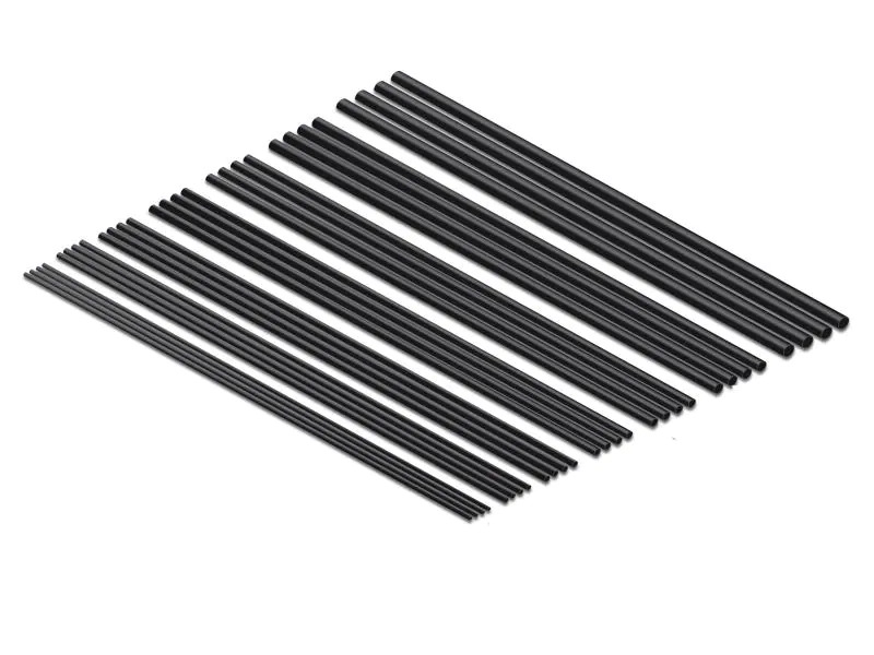 Delock Schrumpfschlauch 28er-Set, 20 cm Schwarz